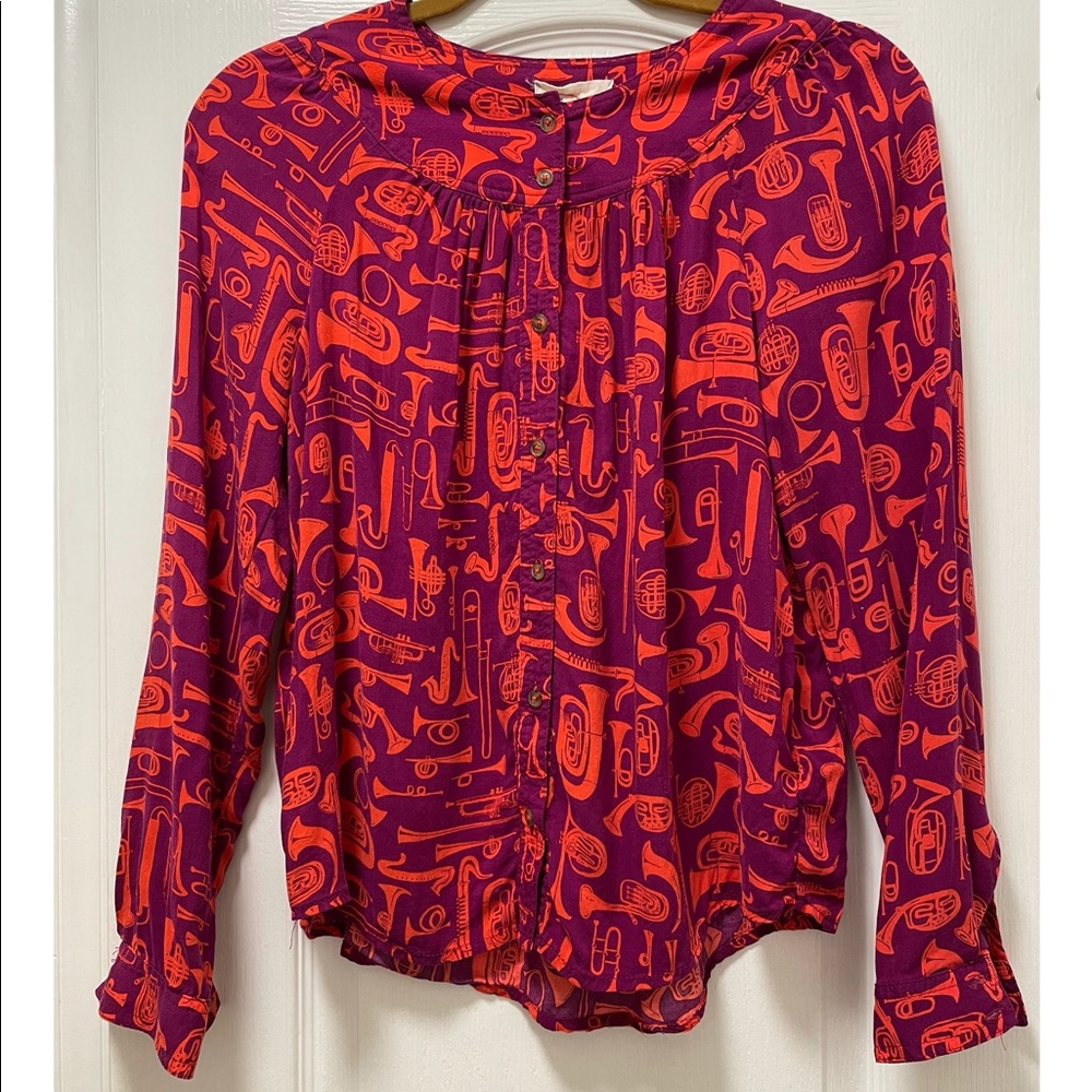 Anthropologie blouse